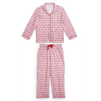 Gingerbread Lane Print Jersey Printed Pajamas