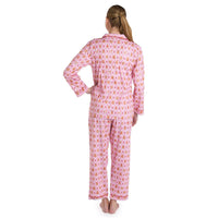 Gingerbread Lane Print Jersey Printed Pajamas
