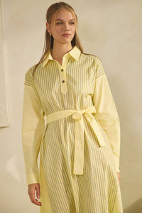 Long-sleeve Shirt Dress