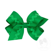 Wee Ones Medium bow with Ricrac