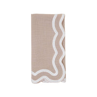 Scalloped Edge Cloth Napkin