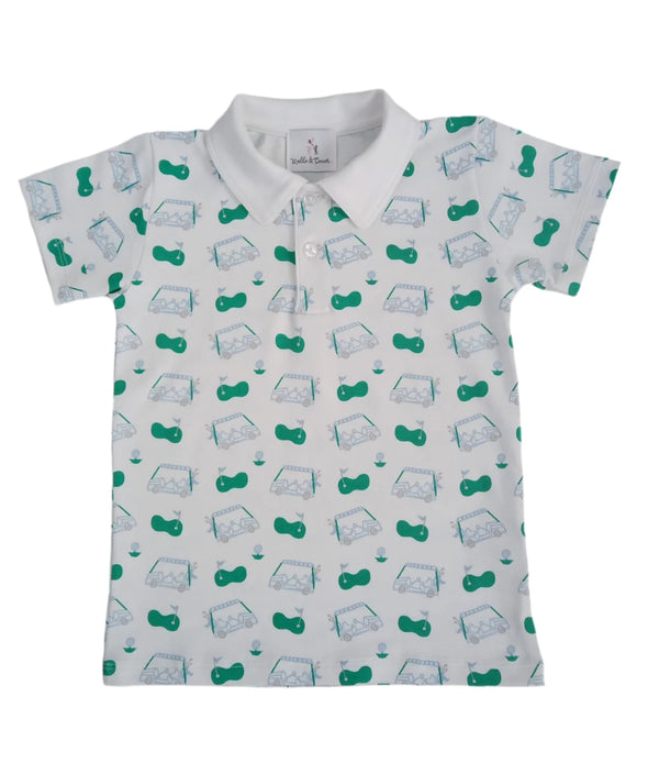Tee Time Boys Golf Polo