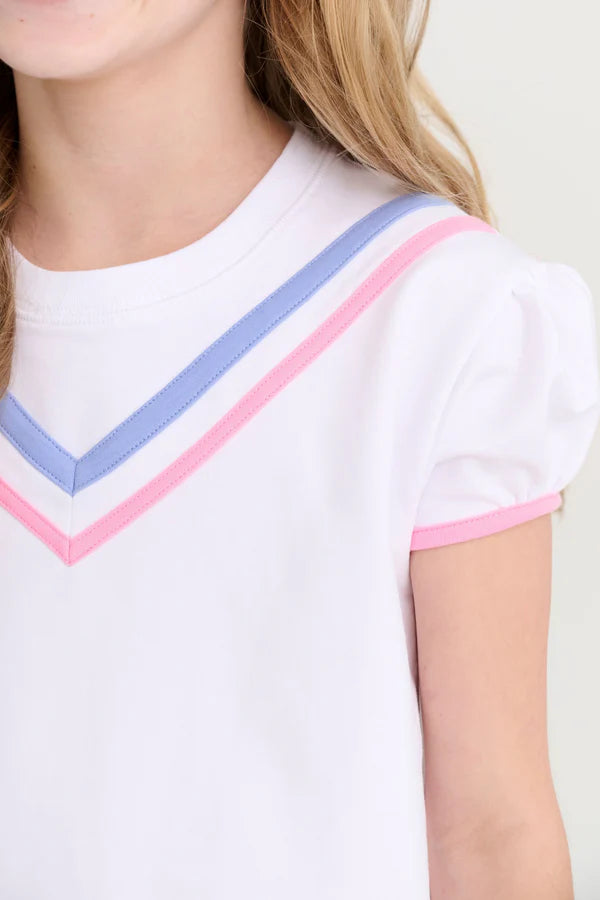 Short Puff Sleeve Cassidy Comfy Crewneck