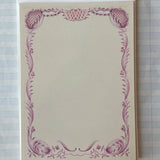 French Menu Stationery Set of 8
