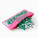 Pink Monkey Mahjong Bag