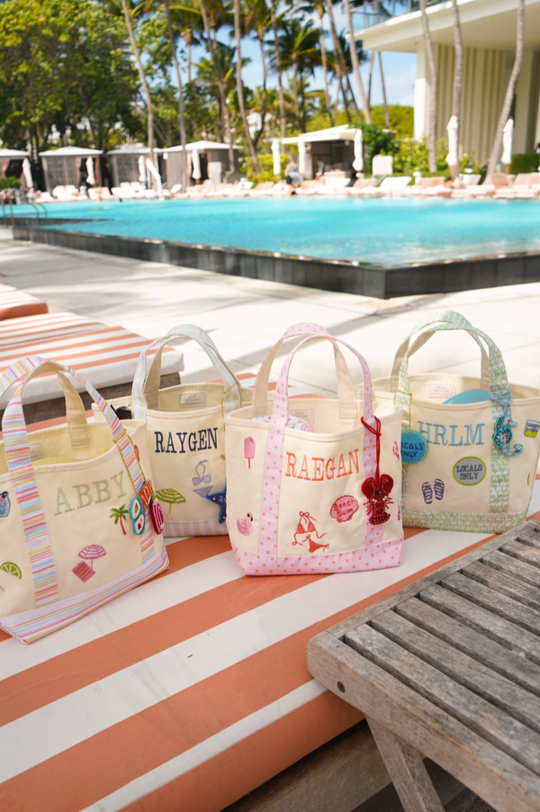 Icon Mini Canvas Tote - Embroidered