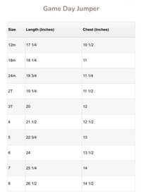 Game Day Jumper Dress - Blue