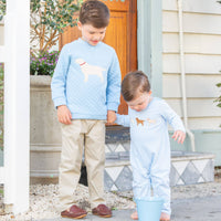 Boys Puppy Romper