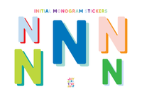 Individual Alphabet Stickers - Refills