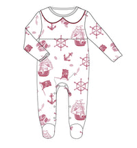 Pirates Pima Cotton Footie Pajamas