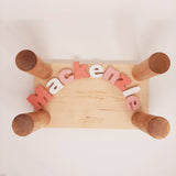 Personalized Puzzle Name Bench (Uper Case + 1 sign )