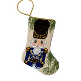 Limited Edition: Vietri: Nutcracker in Blue Bauble Stocking