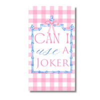 Mahjong Pink Plaid 