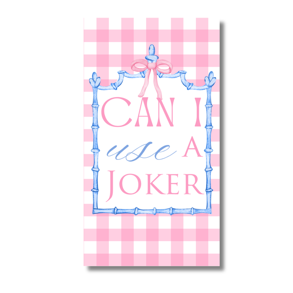 Mahjong Pink Plaid 