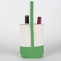 2- Bottle Canvas Wine Gift Host Bag