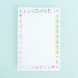 Mahjong Border Notepad