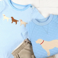 Boys Puppy Romper