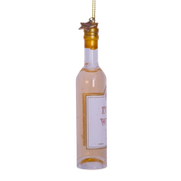 Ornament glass Wine bottle