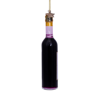 Ornament glass Wine bottle