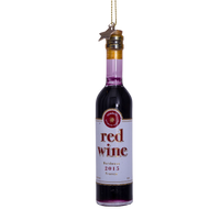 Ornament glass Wine bottle