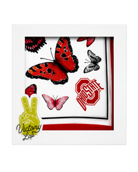 The Ohio State Square Silk Scarf