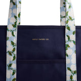 Canvas Hydrangea Large Tote