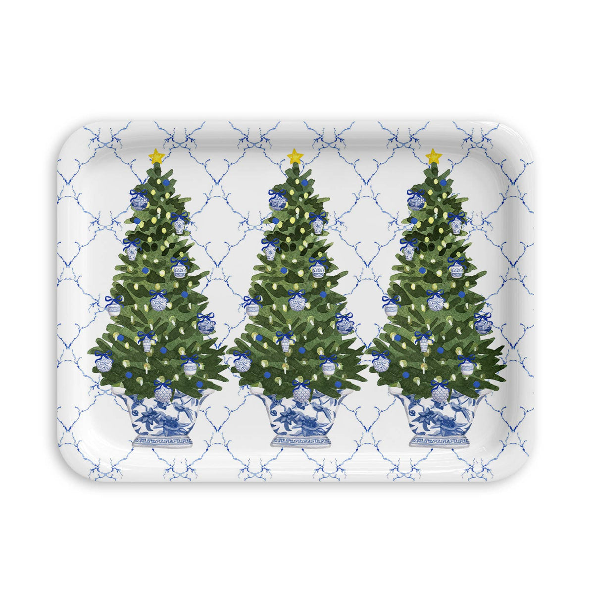 O Christmas Tree Birchwood Serving Tray