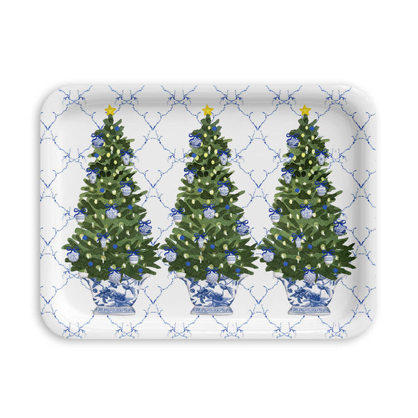 O Christmas Tree Birchwood Serving Tray