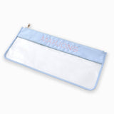 Light Blue Bamboo Mahjong Bag