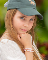 Horse Bow Baseball Hat (Baby, Youth)