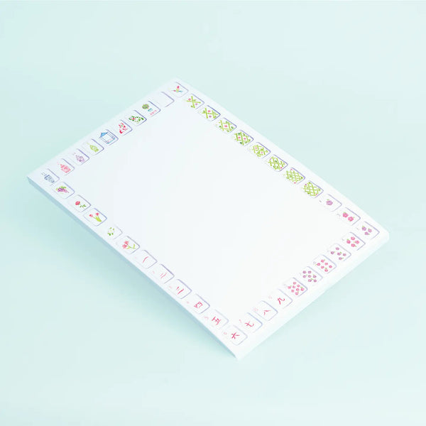 Mahjong Border Notepad