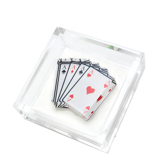 Tara Wilson Acrylic Cocktail Napkin Holders