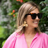 Kaia Raffia Flower Earring