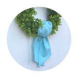 Wreath Sash in Linen Blend