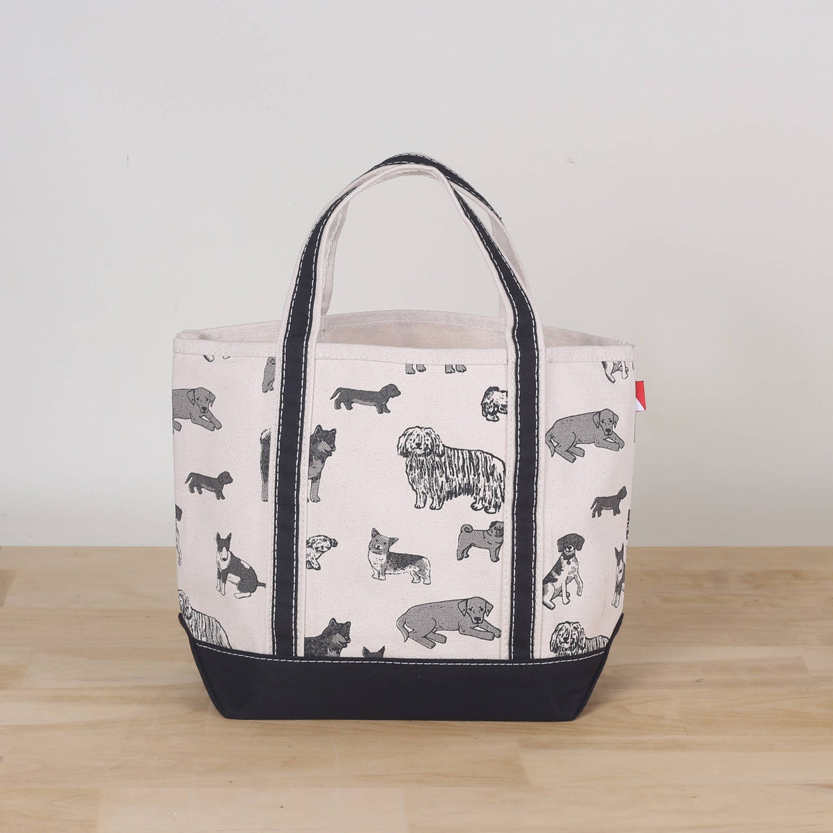 Classic ShoreBags Mini Canvas Tote Dog Print