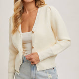 V-Neck Cardigan