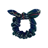 Plaid Bow Scrunchie in Tilly Tartan