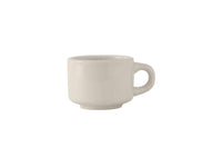 Rounded Ceramic Stackable Cup, 7oz