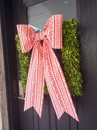 The Rouge Provençal Stripe Bow