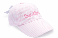 Custom City/Town/Text Bow Baseball Hat