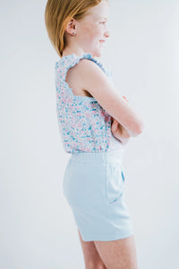 Girls Stella Floral Top