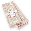 Floral Block Print Cloth Napkins Set of 4