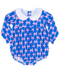 Mary Mills Blue Ribbon Bows Bubble