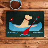 Dog Canoe Washable Rug