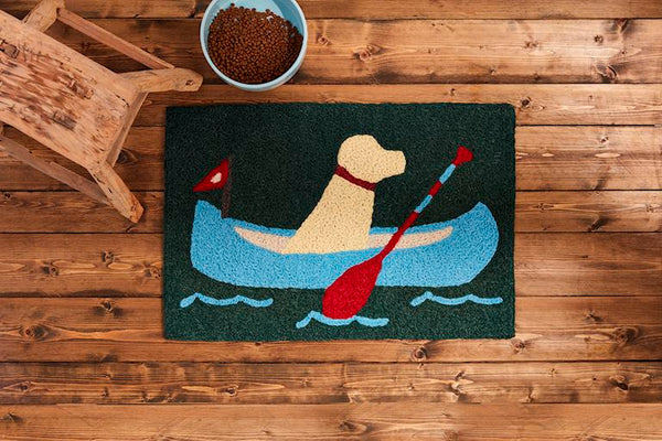 Dog Canoe Washable Rug