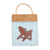 Sailboat & Chair Scrub Towel Set