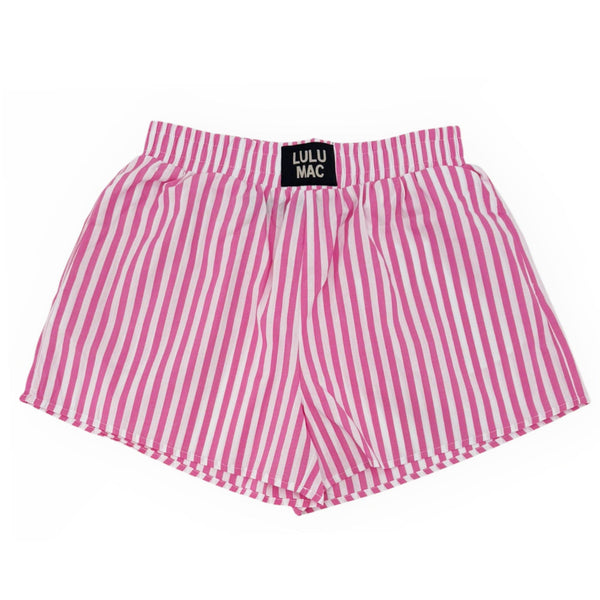 Pink Striped Boxer Short