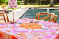 Bams & Bubbly Mahjong Mat | The Champagne & Mahj Collection