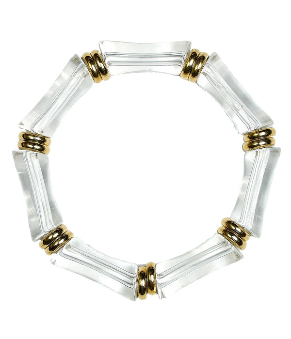Logan - Acrylic Bamboo Bracelet