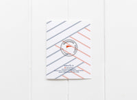 Tennis Weekender Society Greeting Card